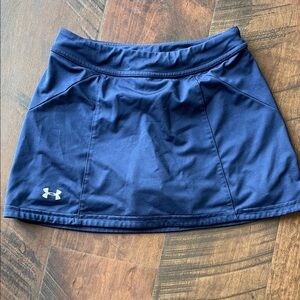 Girls Under Armour Dark Blue Sports Skirt
